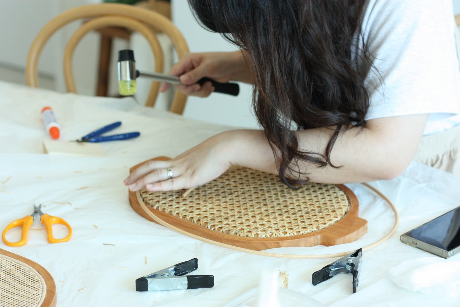 내추럴 감성을 담은 힐링 라탄 트레이 상품 이미지 3