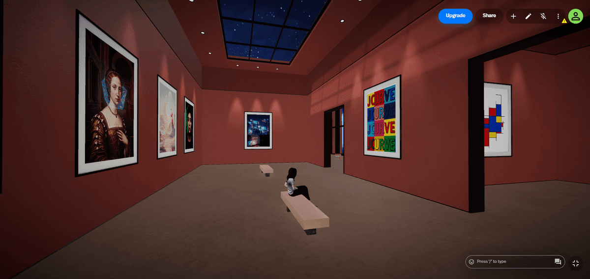 AI를 활용한 전시 콘텐츠와 가상의 공간 제작 상품 이미지 2