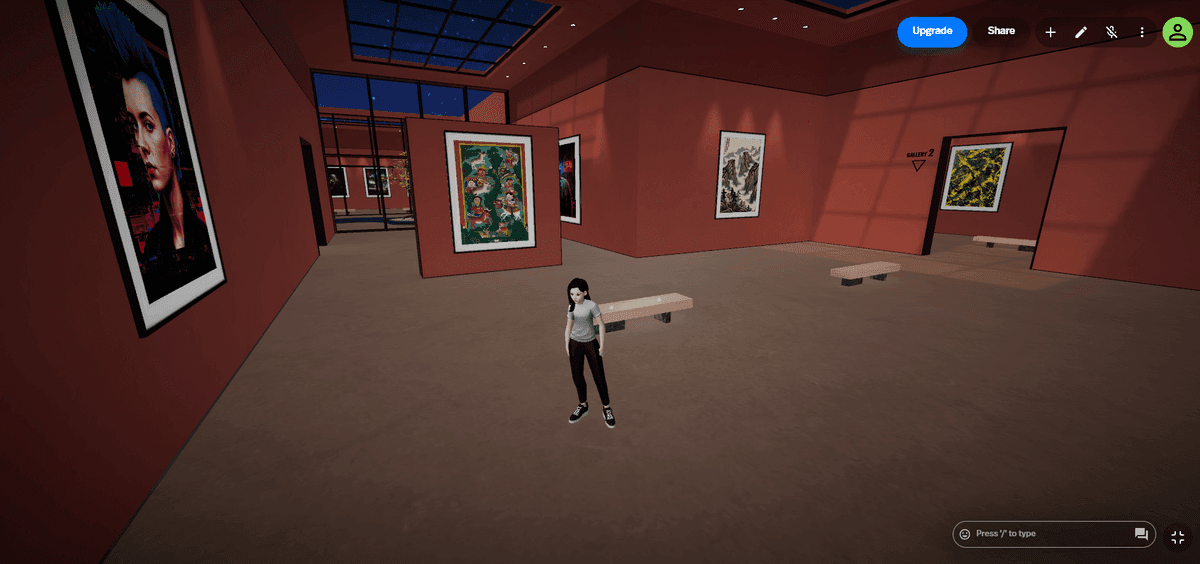 AI를 활용한 전시 콘텐츠와 가상의 공간 제작 상품 이미지 4