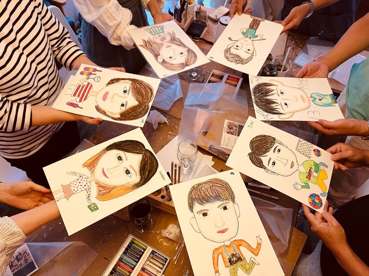 동료를 관찰하는 시간, 릴레이 초상화 상품 이미지 6