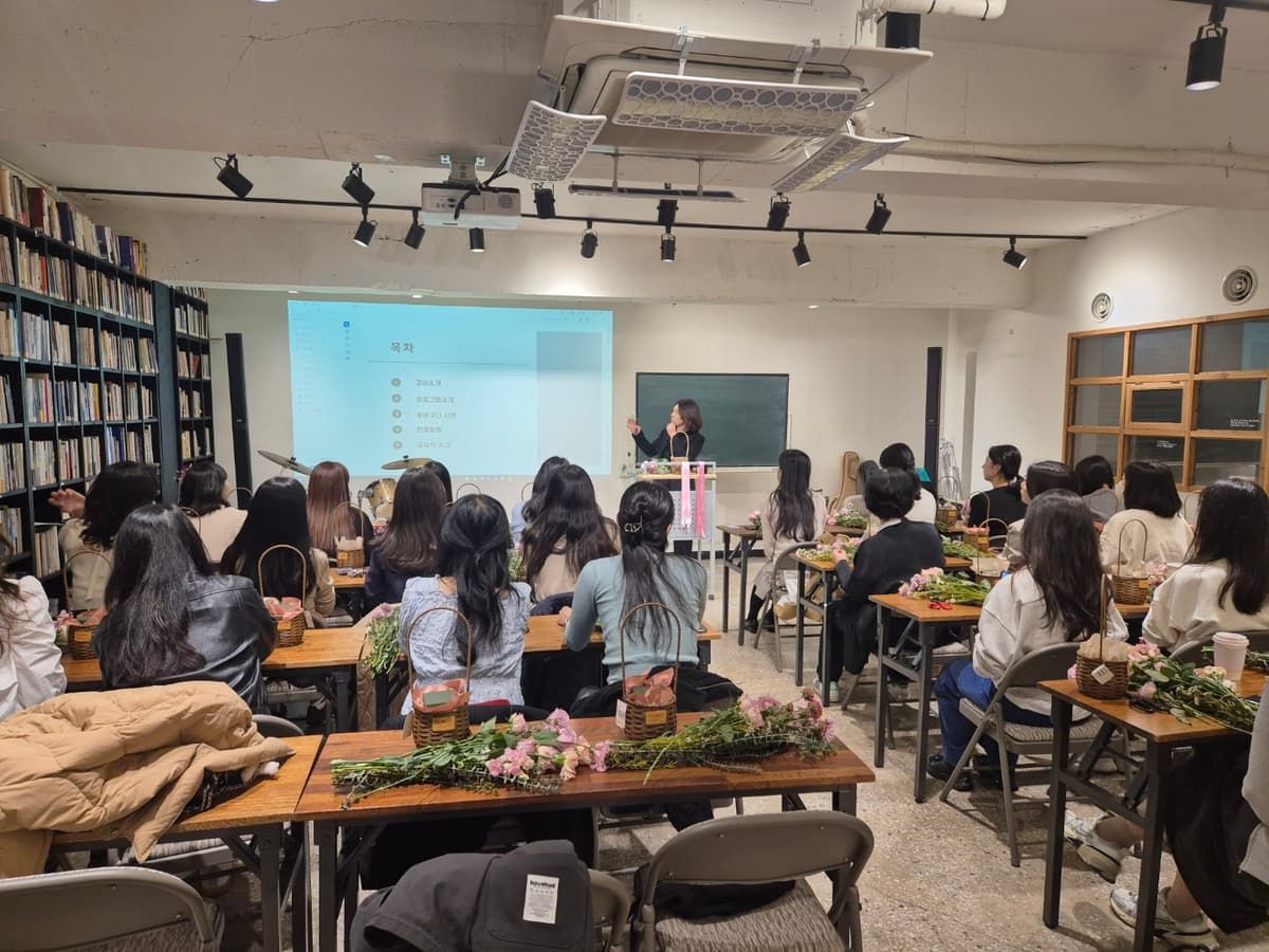 감성 디자인, 플라워 커버링 센터피스 상품 이미지 5