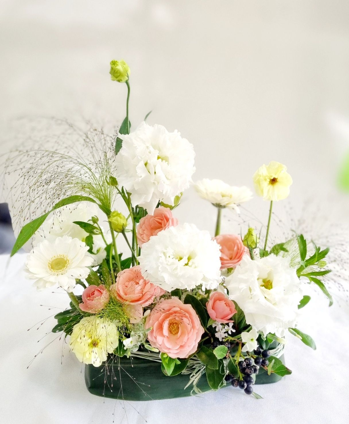 감성 디자인, 플라워 커버링 센터피스 상품 이미지 4