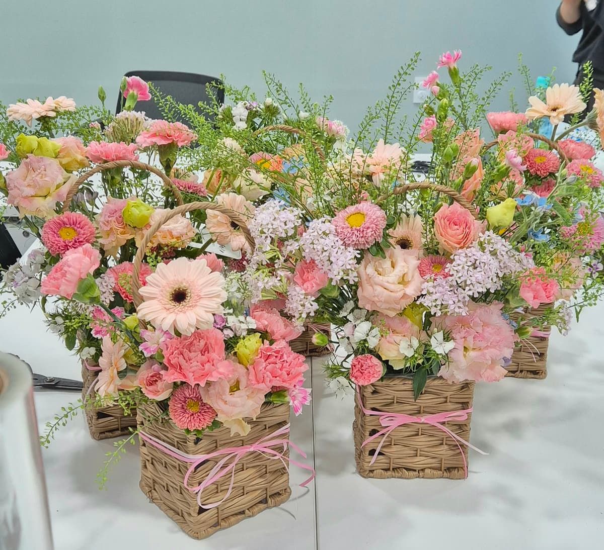 계절을 담은 나만의 꽃바구니