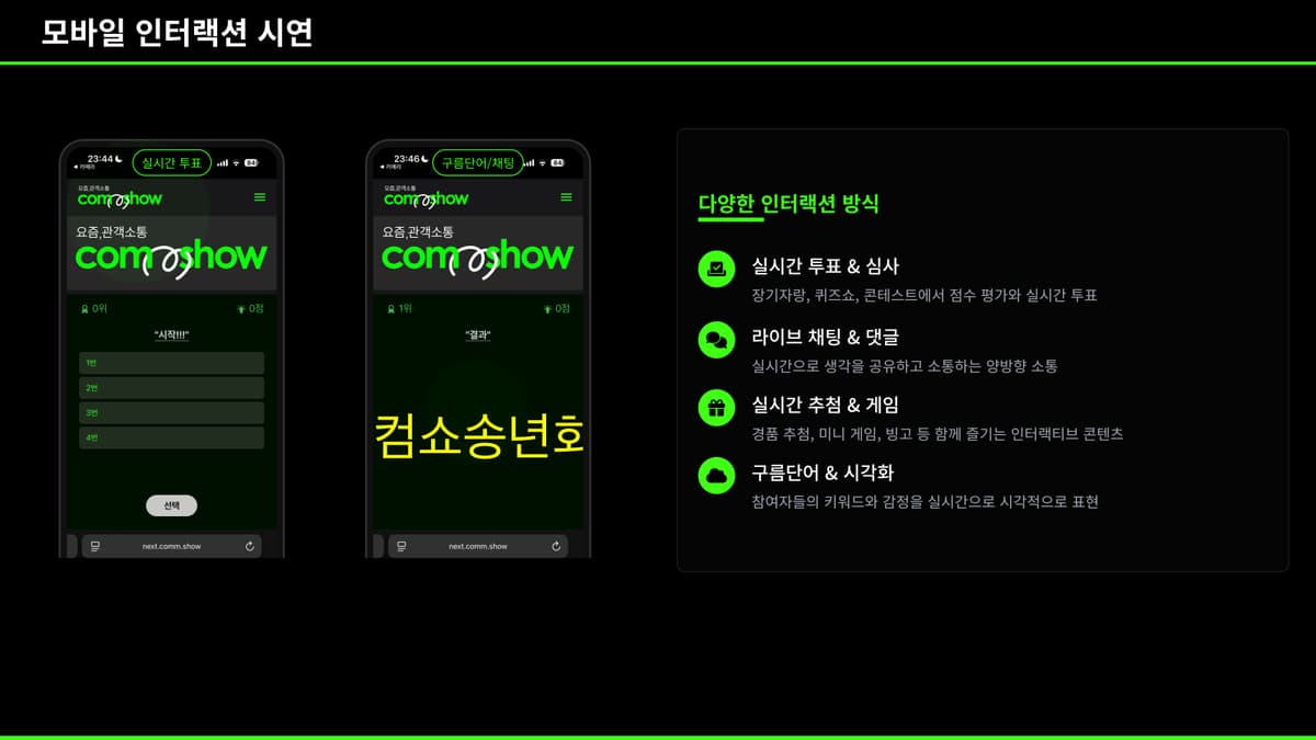 올해의 마지막, Company Show 진행 사진 4