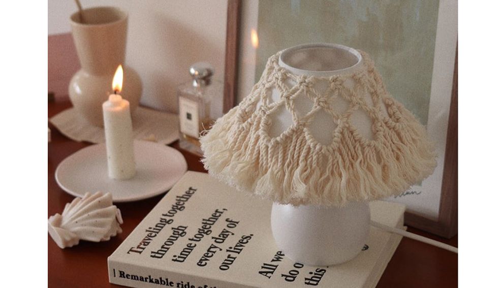 마크라메 플리츠 스탠드