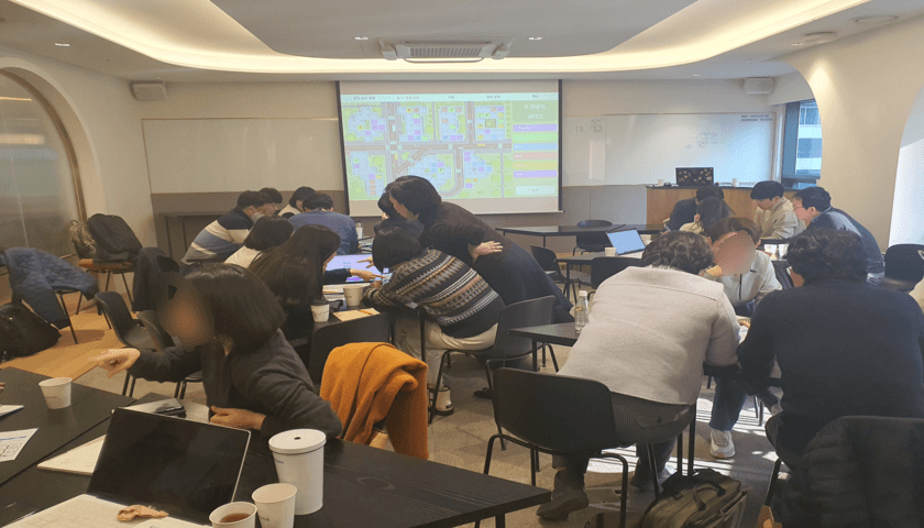 투자와 협상의 현장, 팀 코퍼레이션 진행 사진 3