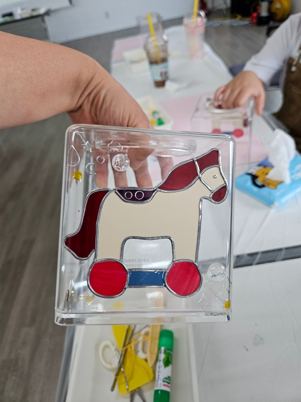 글라스 휴지 케이스 상품 이미지 5