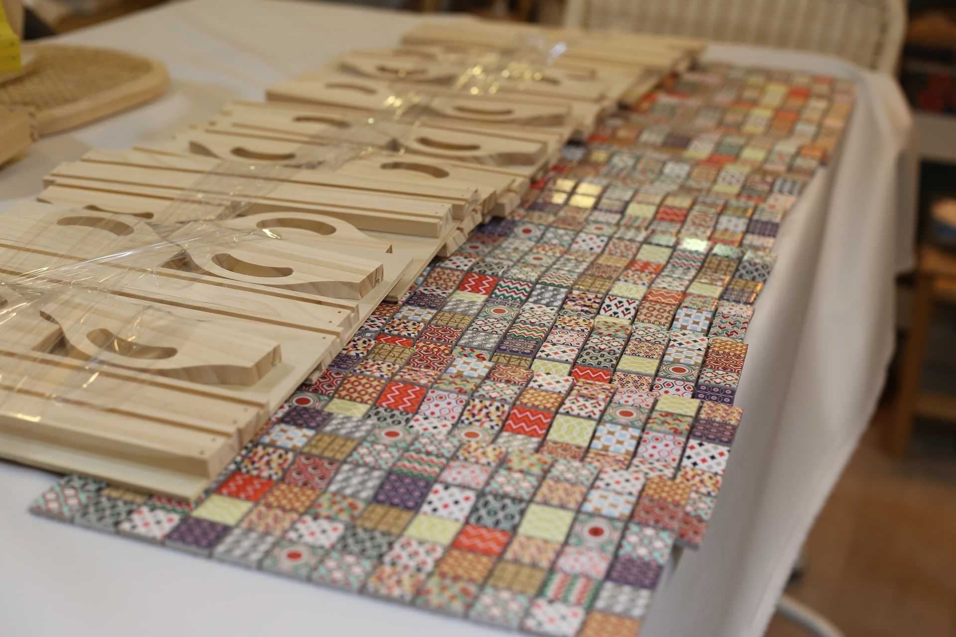 나만의 원목타일쟁반 상품 이미지 6