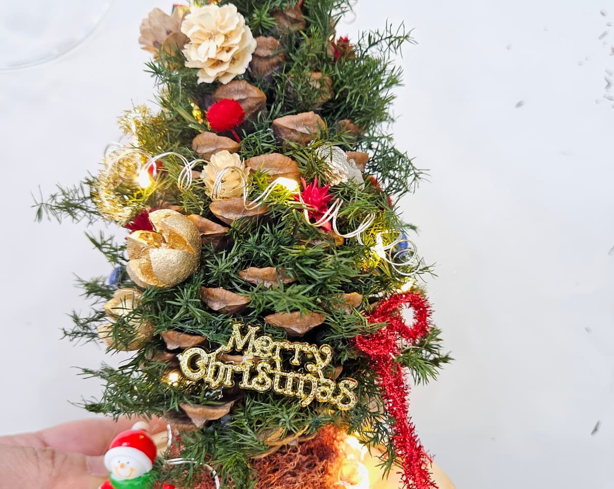 나만의 크리스마스 트리 무드등 진행 사진 3