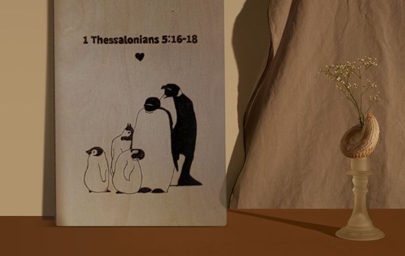 우드버닝 캘리그라피 상품 이미지 1