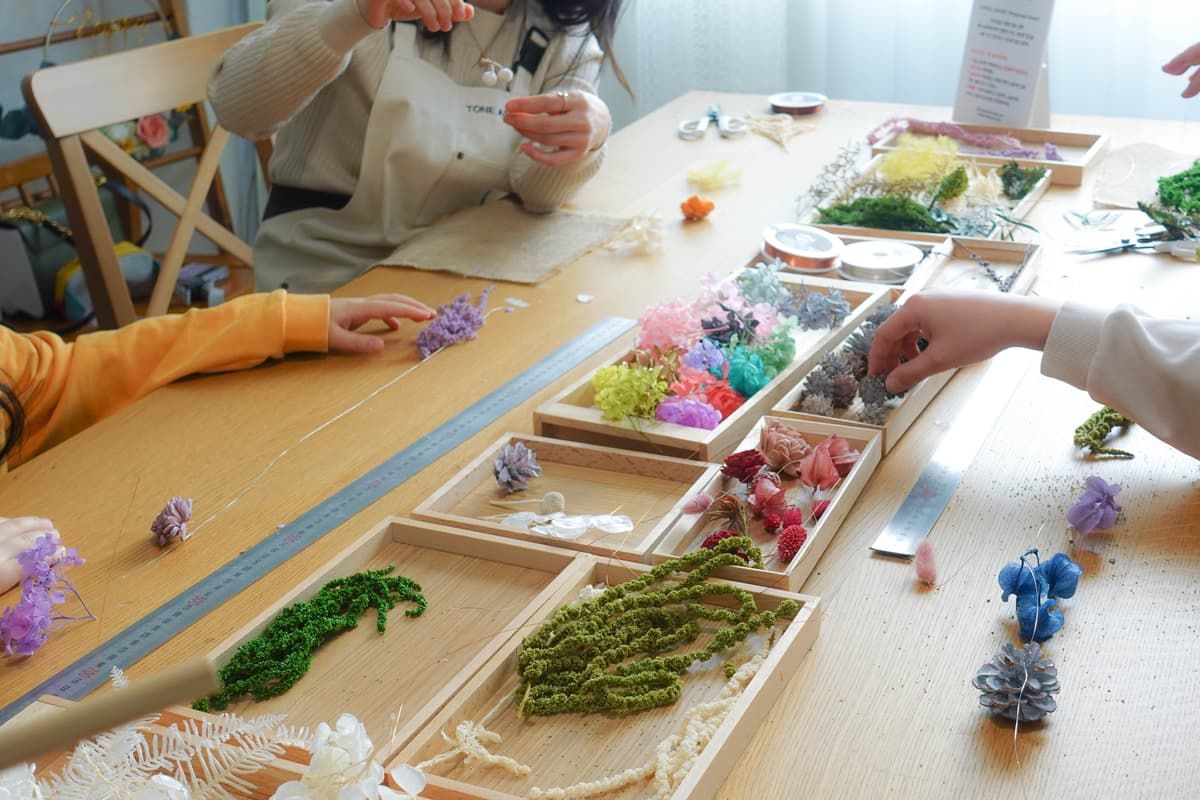 나만의 플라워 모빌 상품 이미지 1