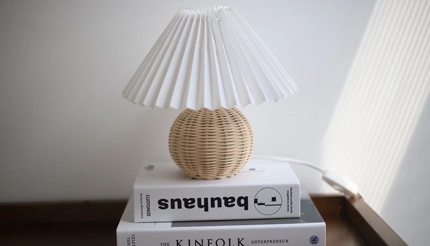 라탄 무드등 스탠드 상품 이미지 1