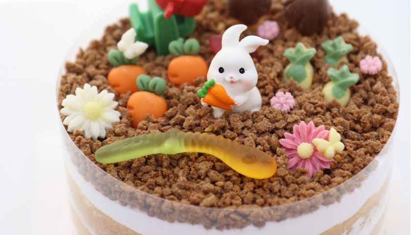 내 마음을 표현하는 텃밭케이크