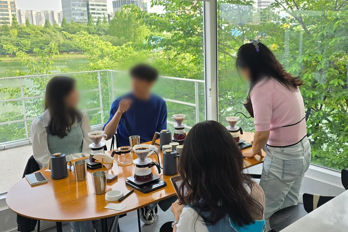 나만의 취향을 찾아가는 커피 핸드드립 진행 사진 2