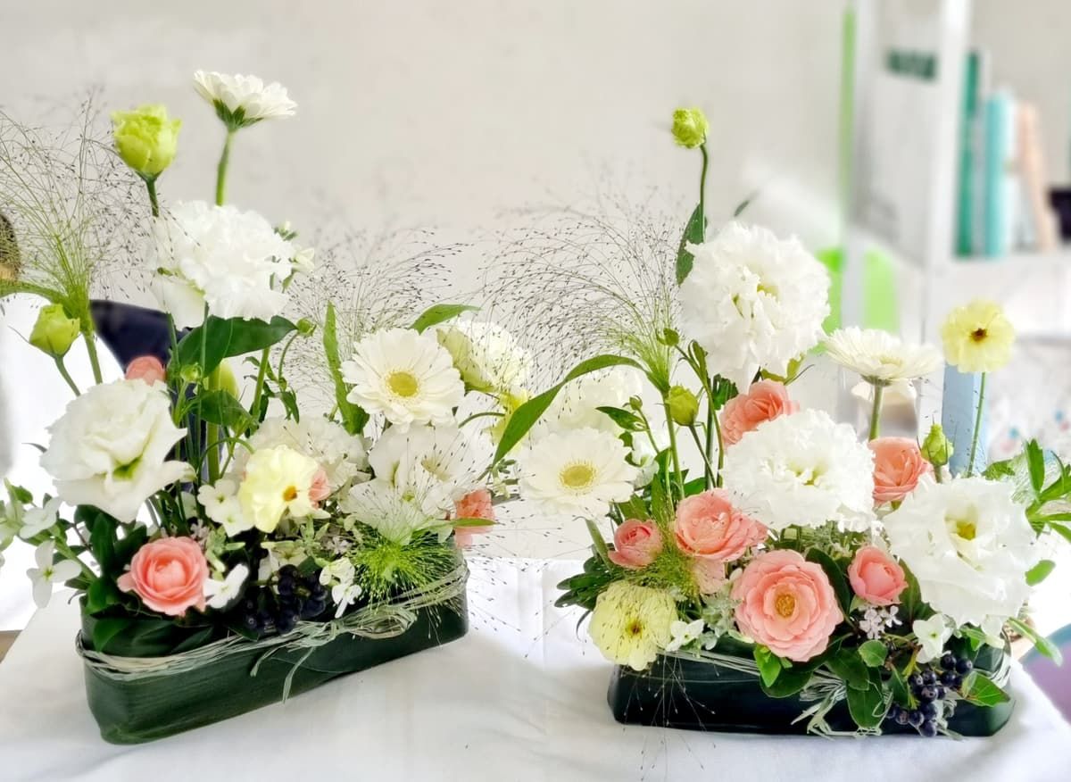 감성 디자인, 플라워 커버링 센터피스 썸네일