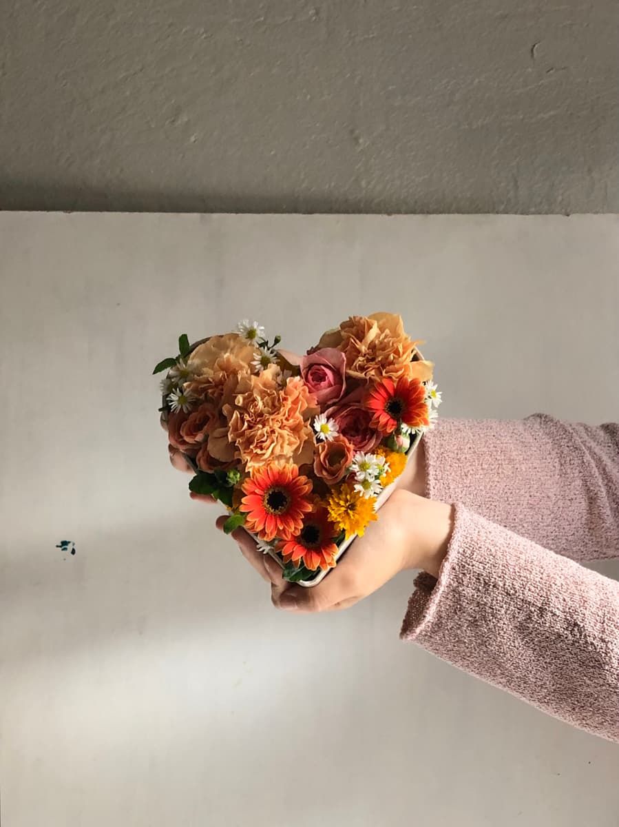 하트프레임 센터피스