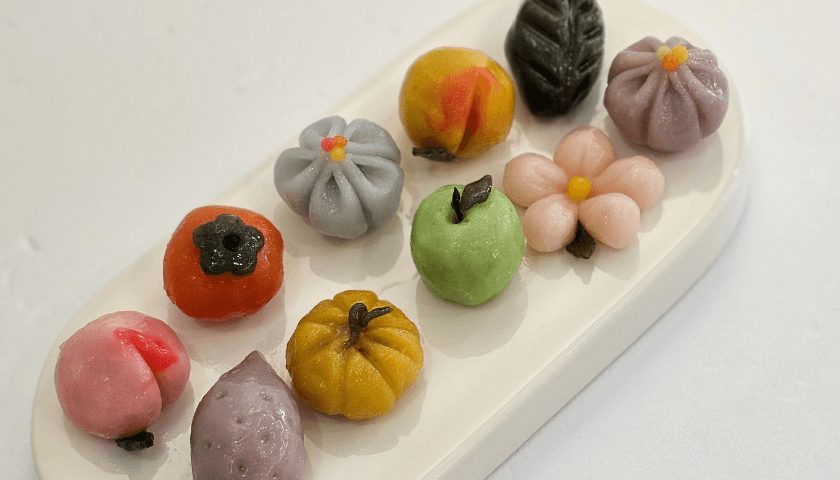 풍성한 추석 한가위, 이색 꽃송편 상품 이미지 1