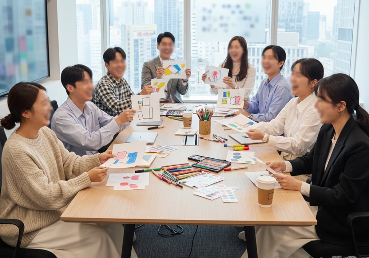 건강한 마인드셋 뇌과학 심리미술