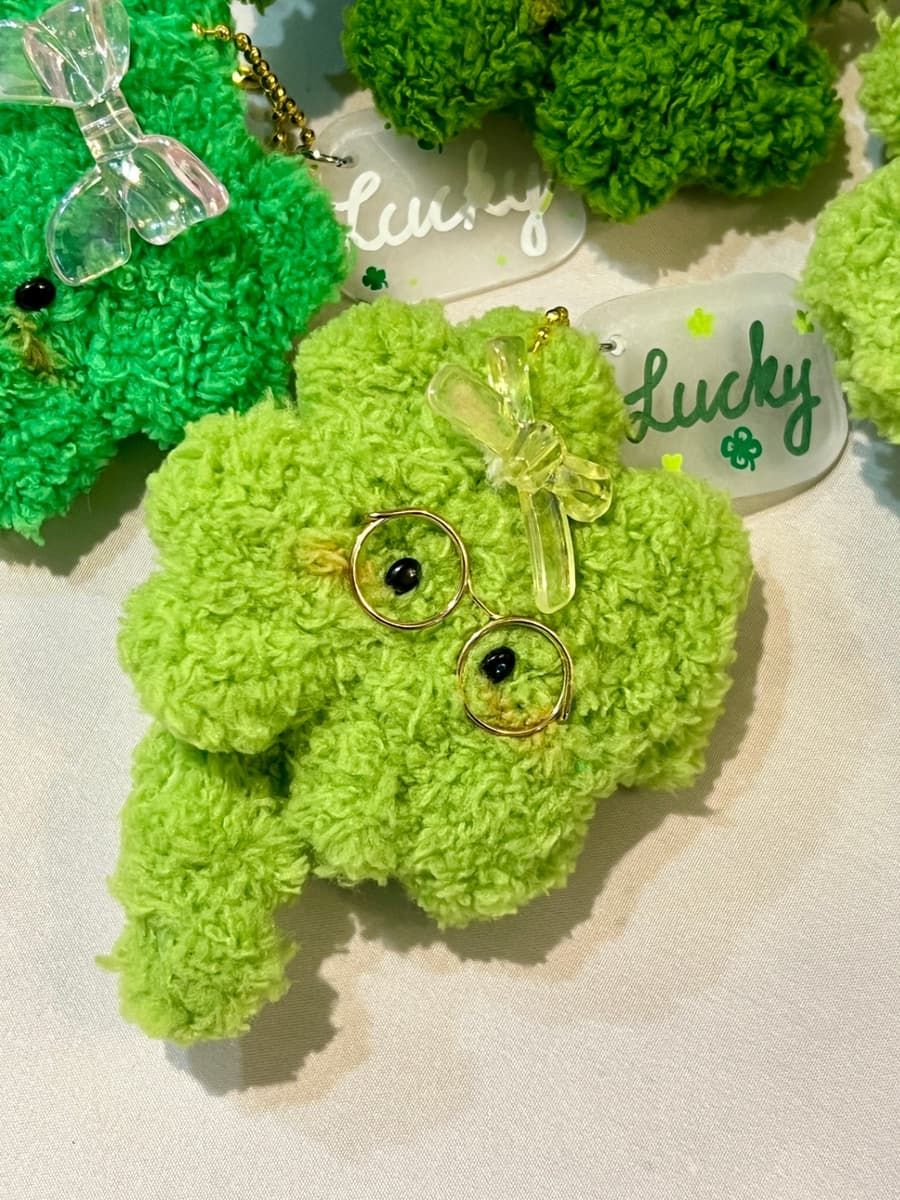 LUCKY 시그널 행운 클로버 키링 만들기 워크숍 상품 이미지 4