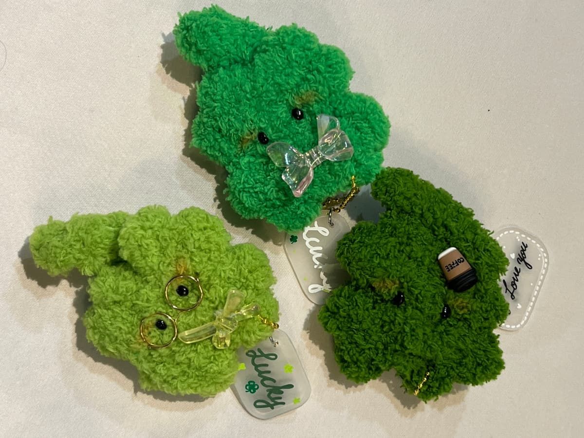 LUCKY 시그널 행운 클로버 키링 만들기 워크숍 상품 이미지 5