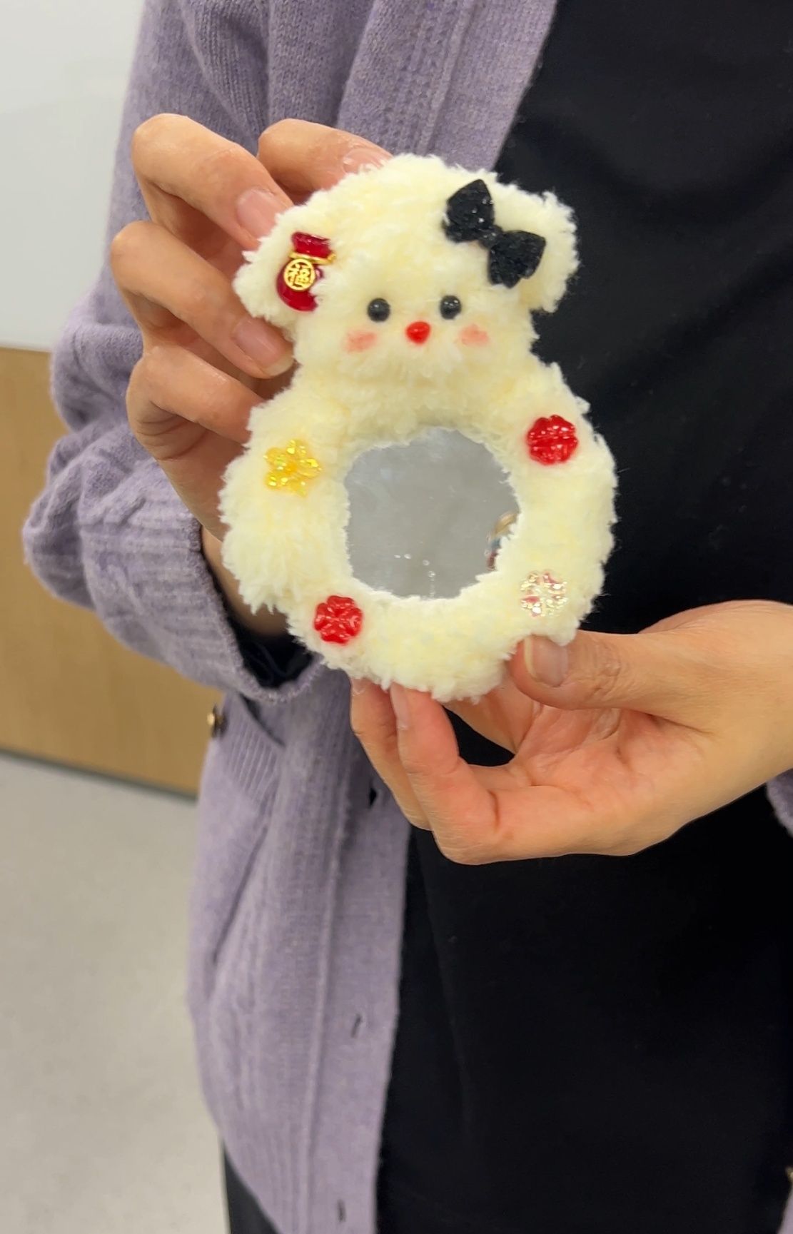 창의적 감성을 톡톡! 데일리 굿즈 모루 손거울 키링 만들기 클래스 상품 이미지 5