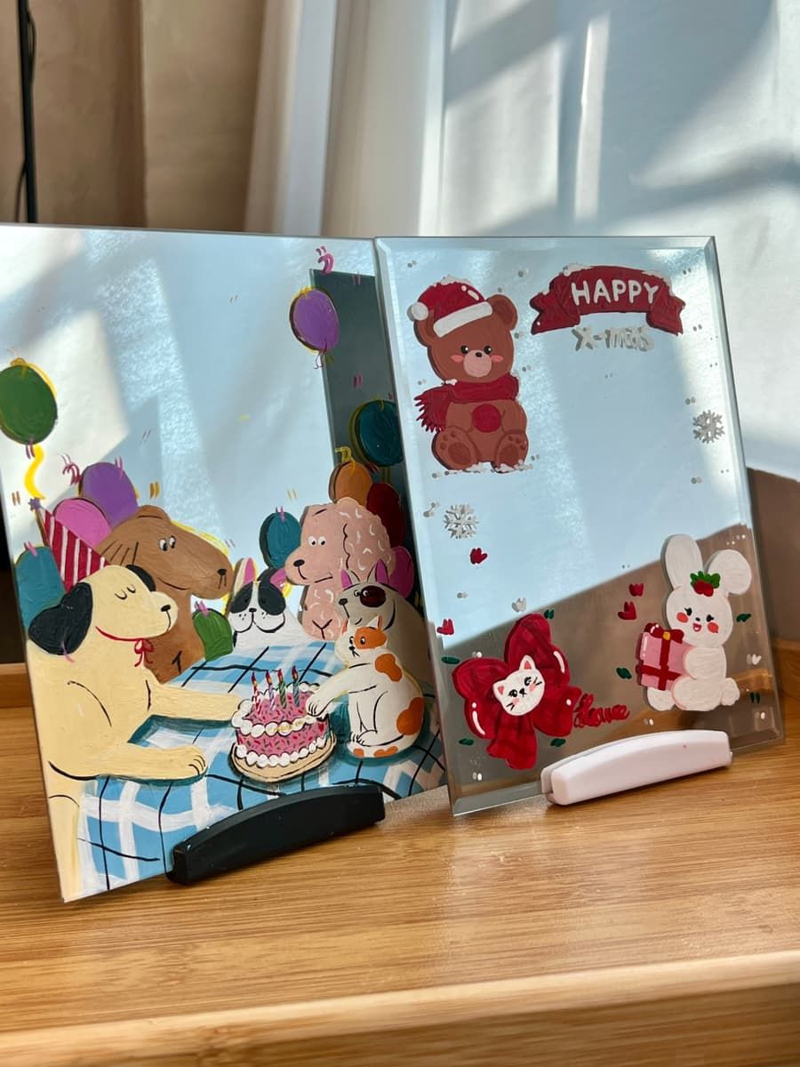 힐링과 비전을 담은 거울 페인팅 원데이 클래스 상품 이미지 4