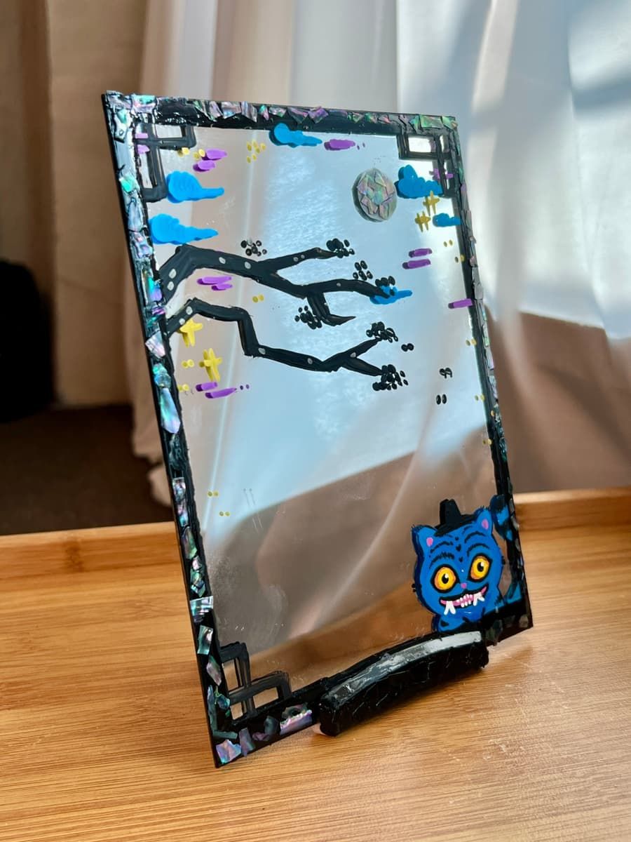 힐링과 비전을 담은 거울 페인팅 원데이 클래스