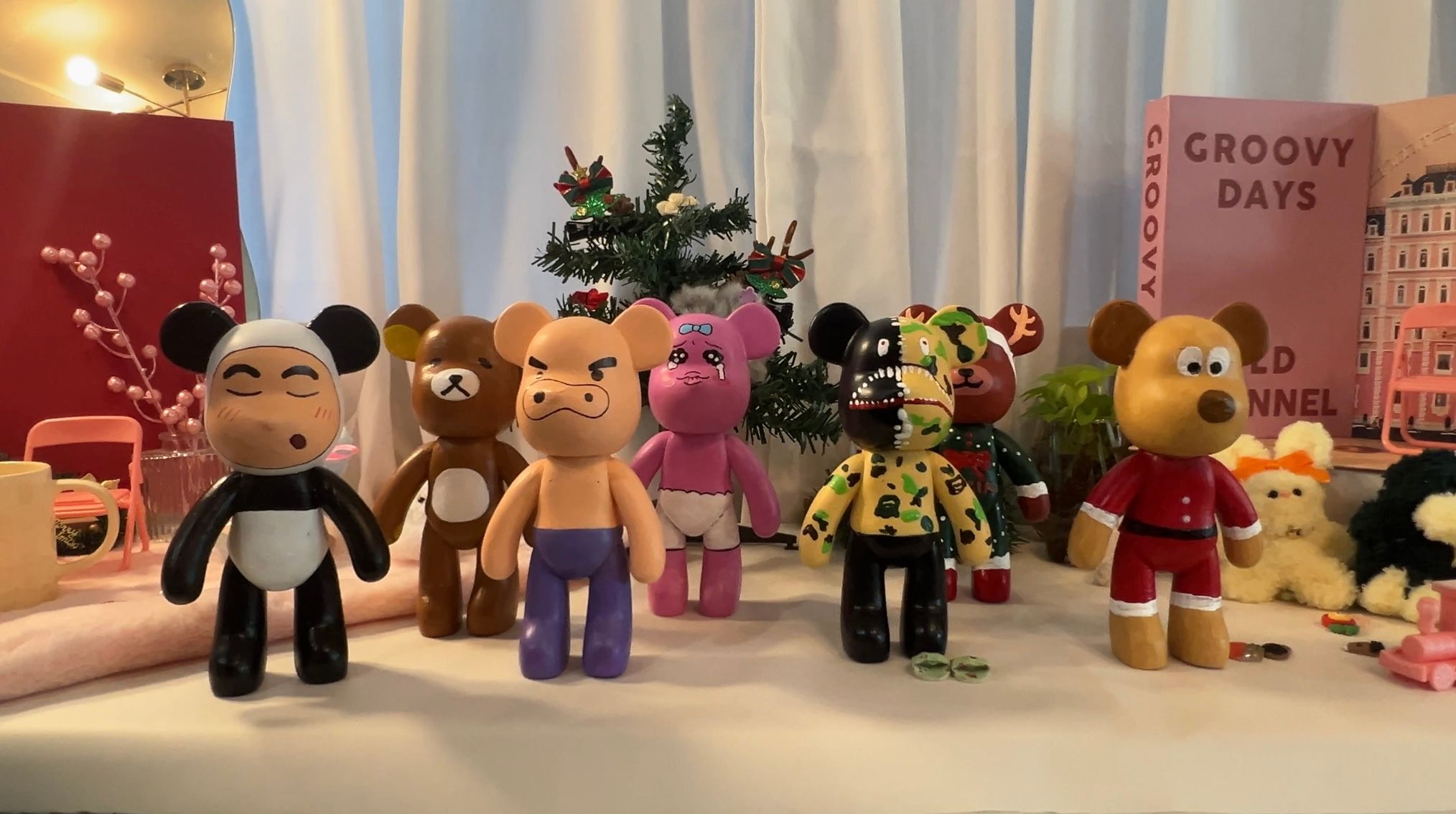 컬러로 채우는 베어브릭 페인팅 원데이 클래스 진행 사진 2