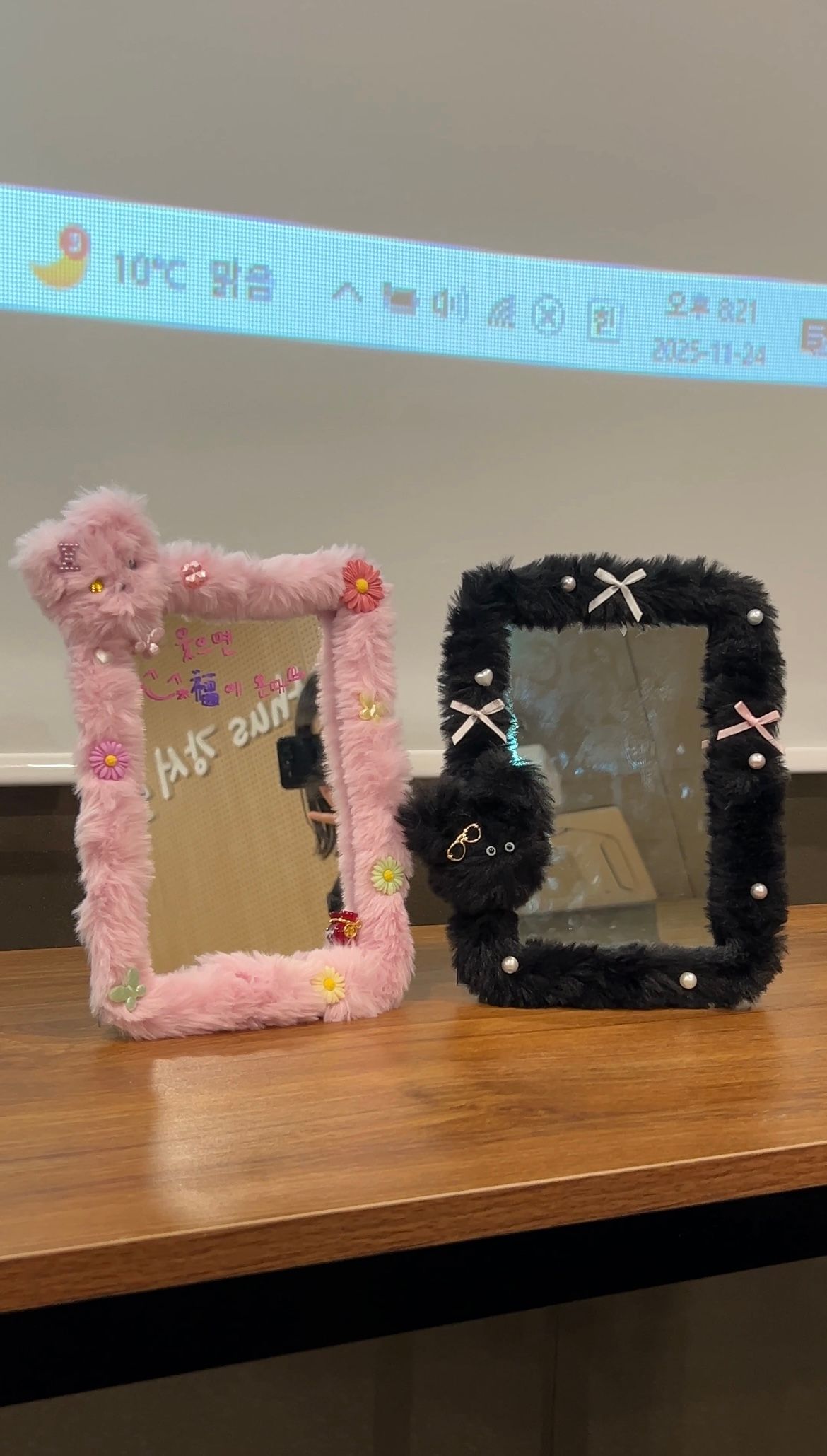 취향저격 힐링 클래스 모루 거울 꾸미기 원데이 클래스 진행 사진 3