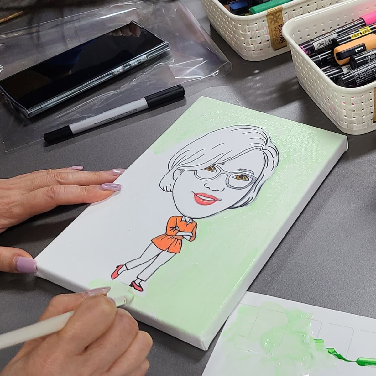 AI 팝아트 캐리커쳐 상품 이미지 4