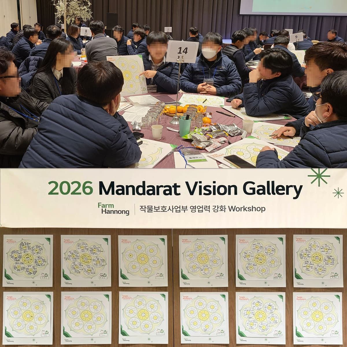 탱글 만다라트 진행 사진 3