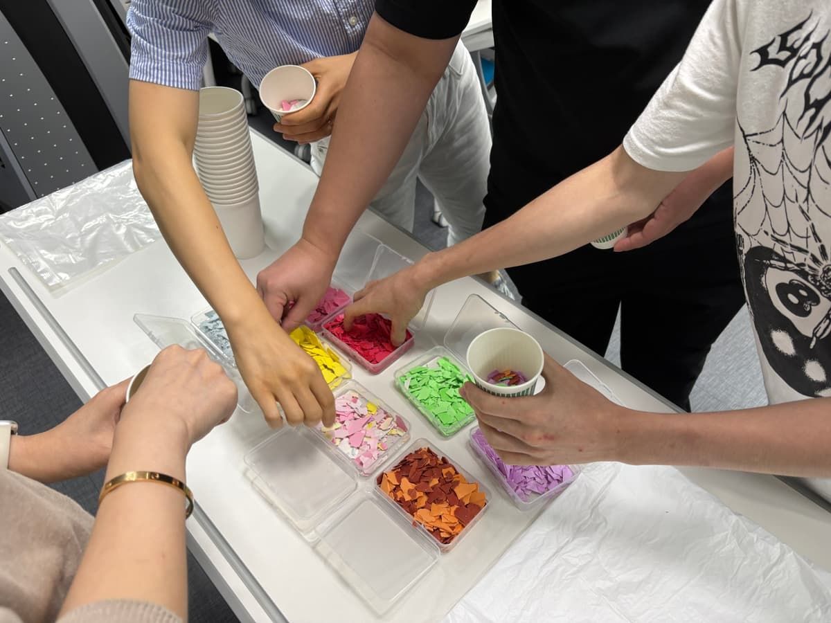 ESG 친환경 제스모나이트 오브제 진행 사진 3