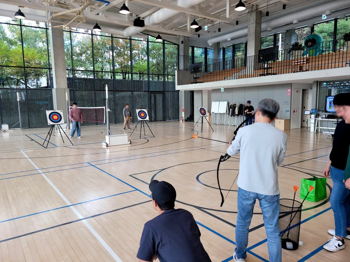 실내 양궁 진행 사진 3