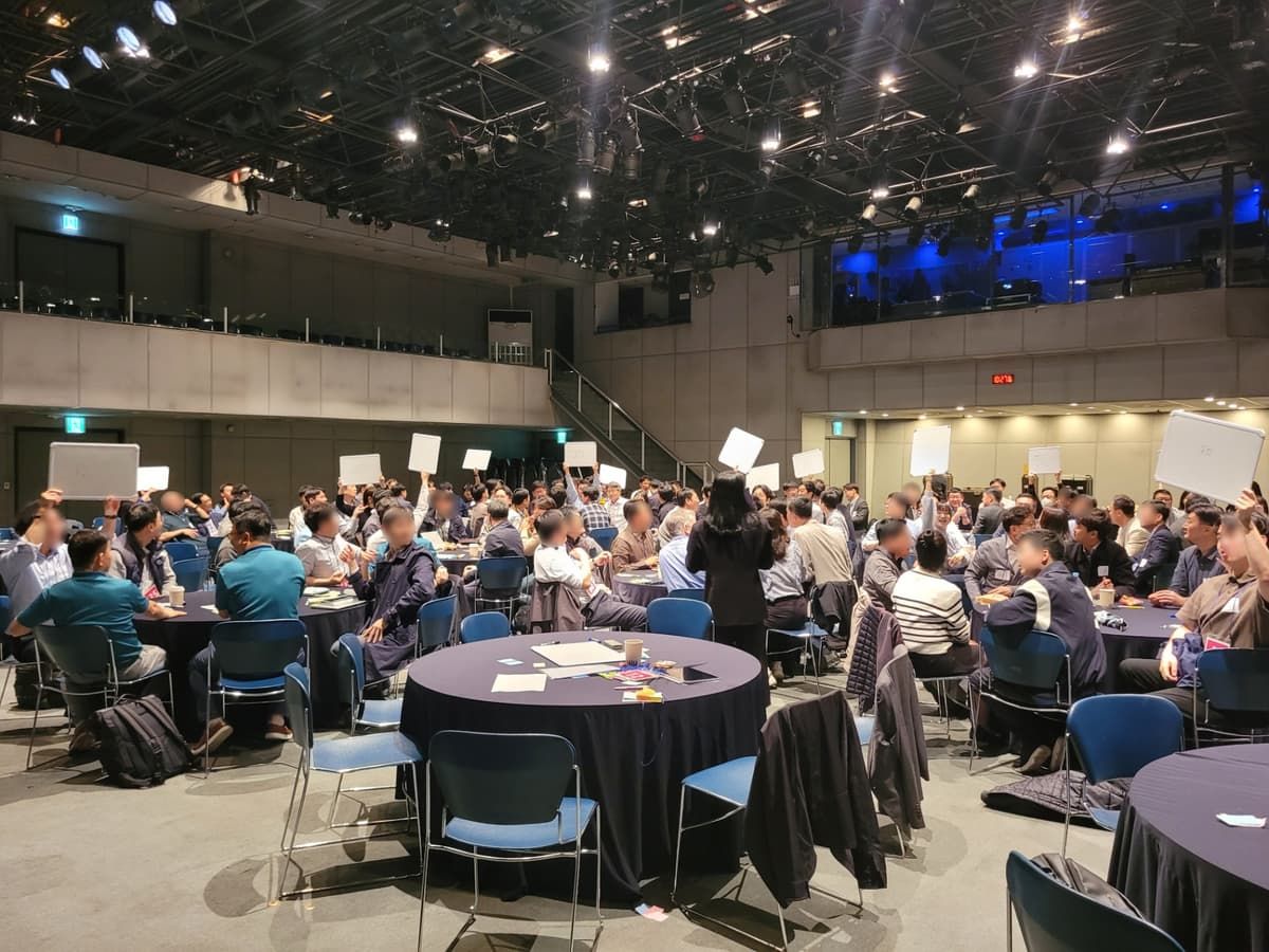 우리 회사 퀴즈의 달인 진행 사진 3