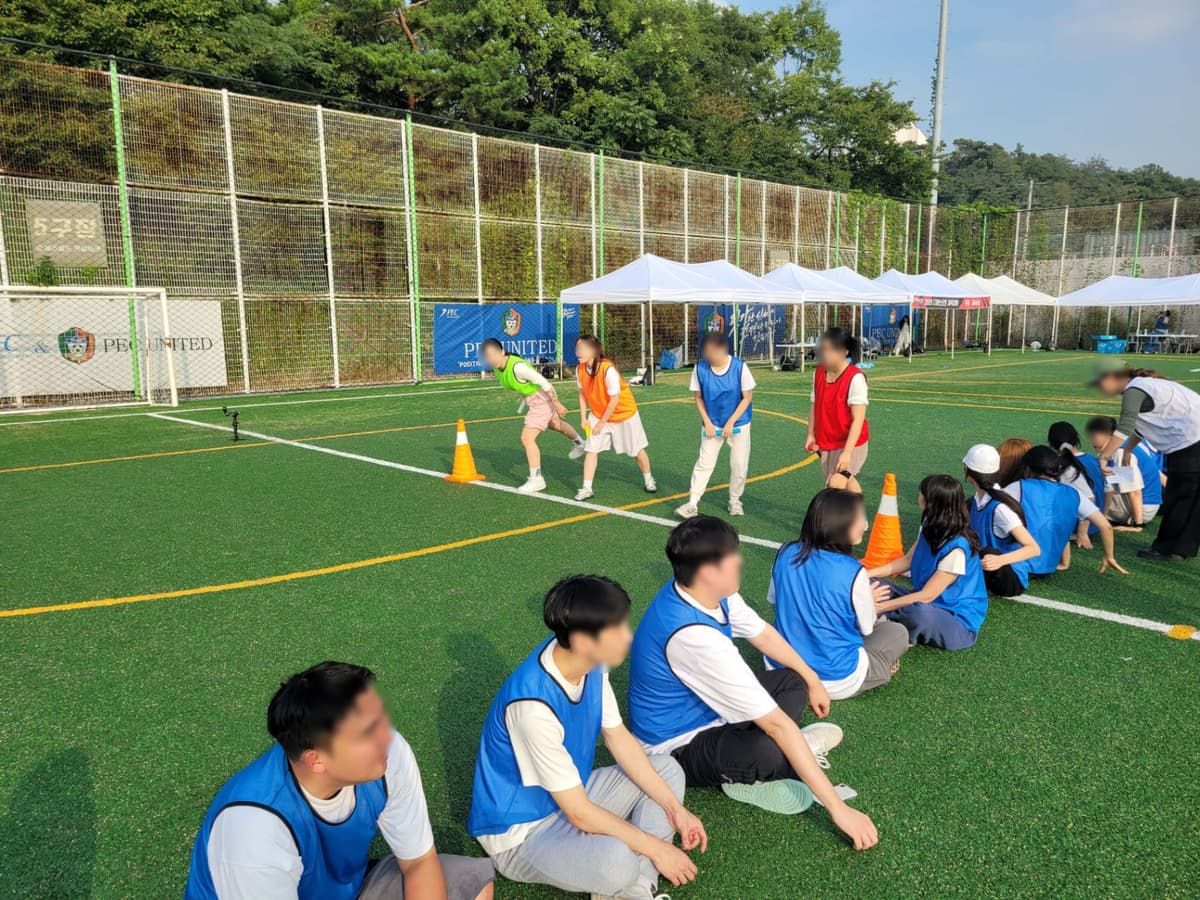 단체미션 체육대회 진행 사진 6