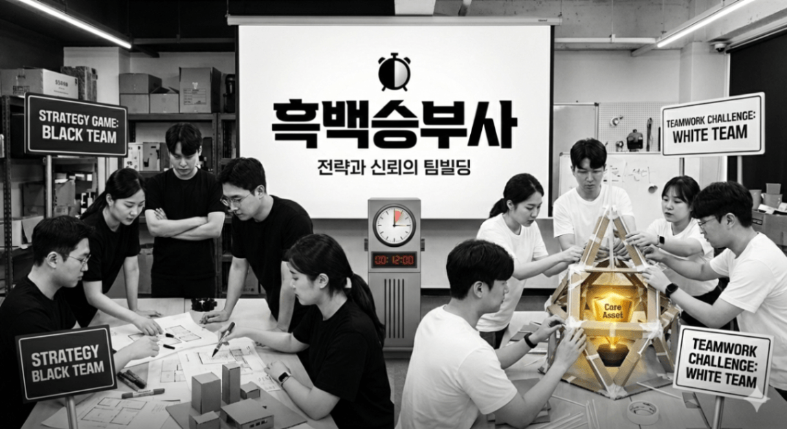 흑백승부사 팀빌딩 진행 사진 2