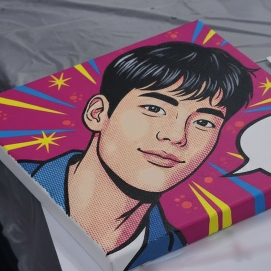 비전 팝아트 자화상