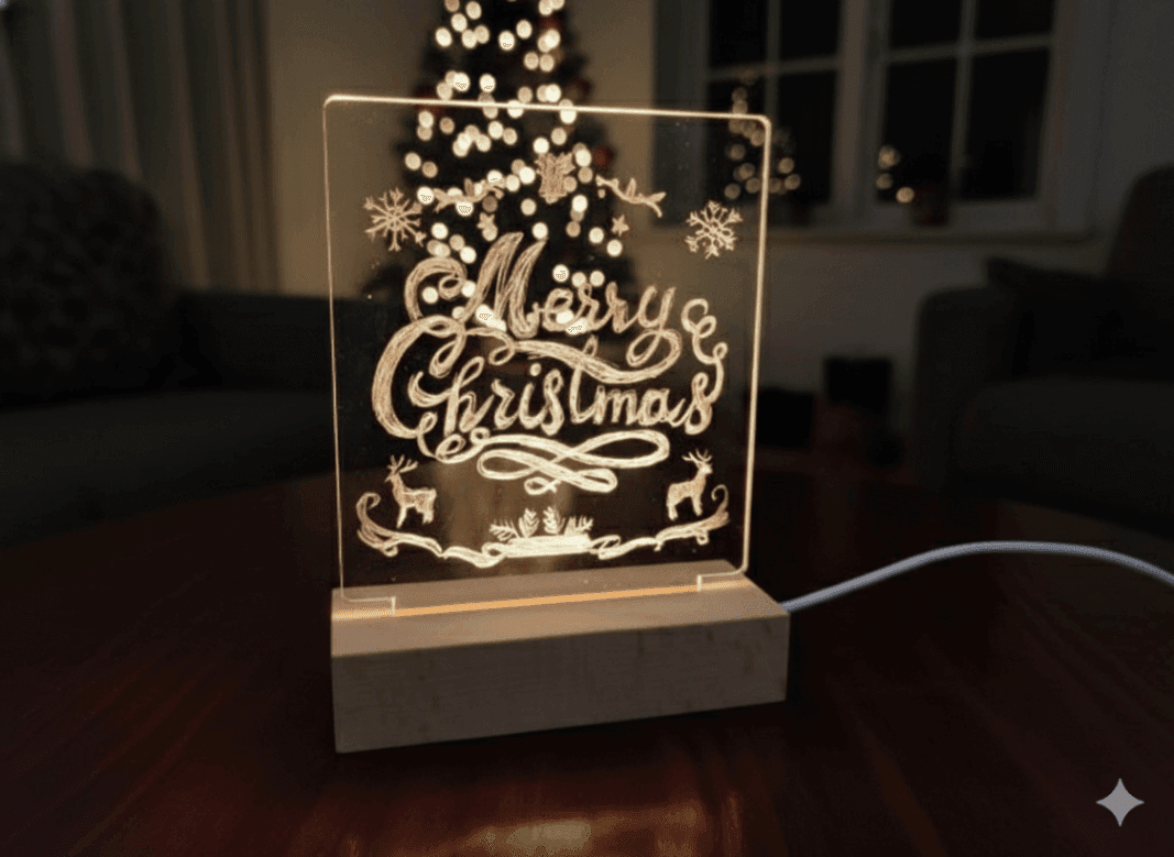 비전 아크릴 무드등