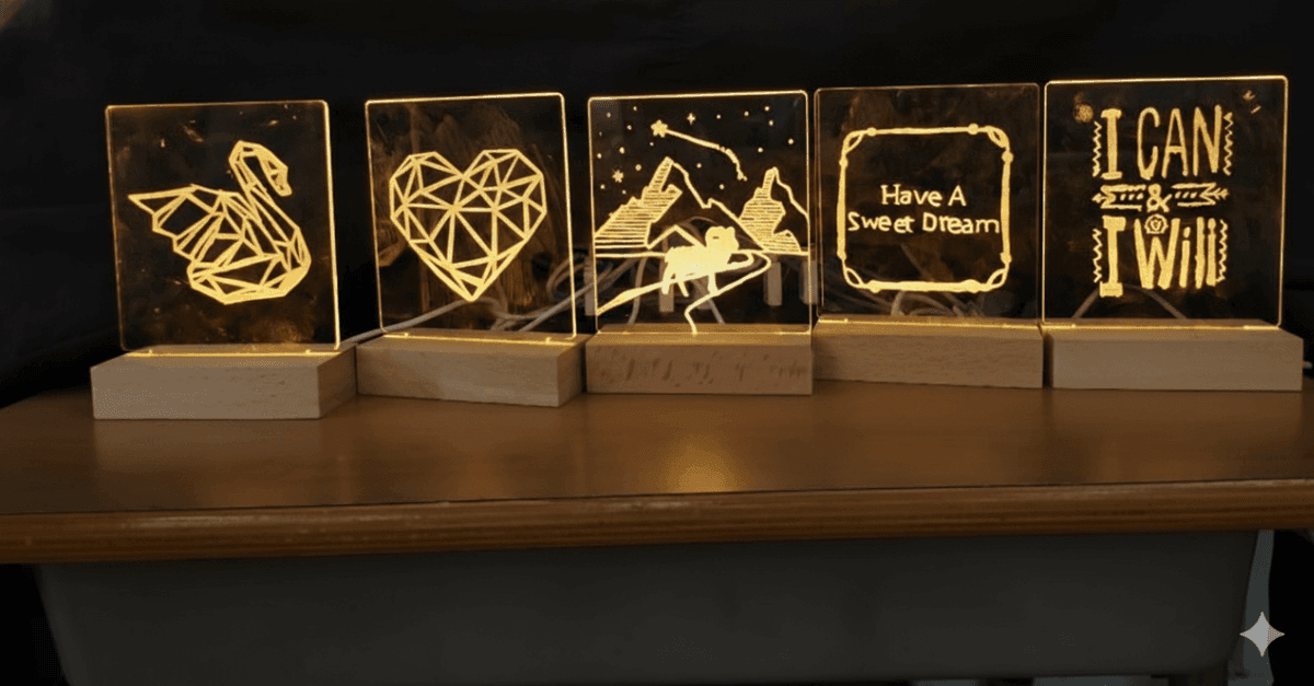 비전 아크릴 무드등 진행 사진 3