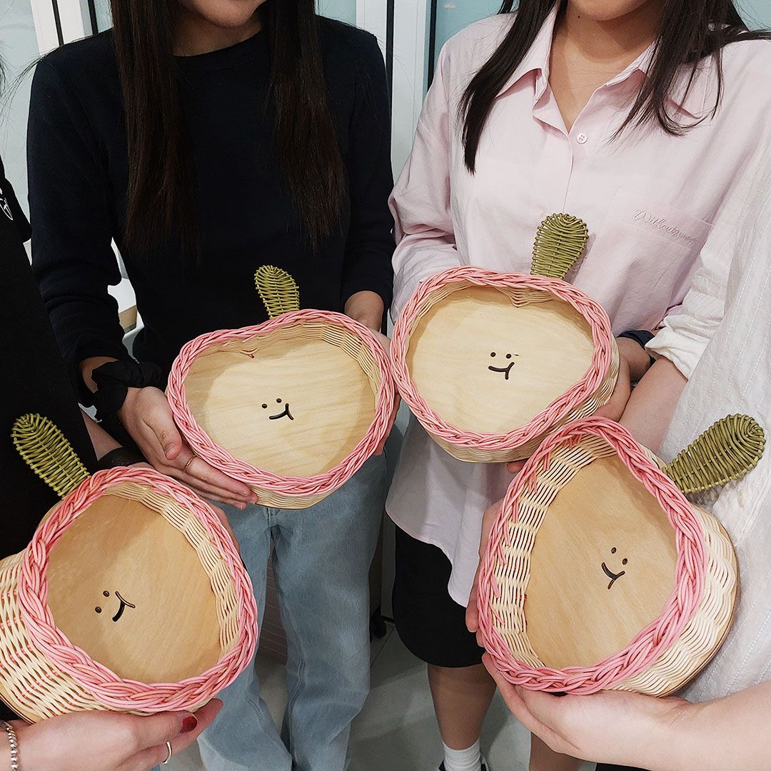 감성 라탄 트레이 프로그램 (힐링공예/소통/화합/역량강화/팀빌딩/워크샵) 진행 사진 3