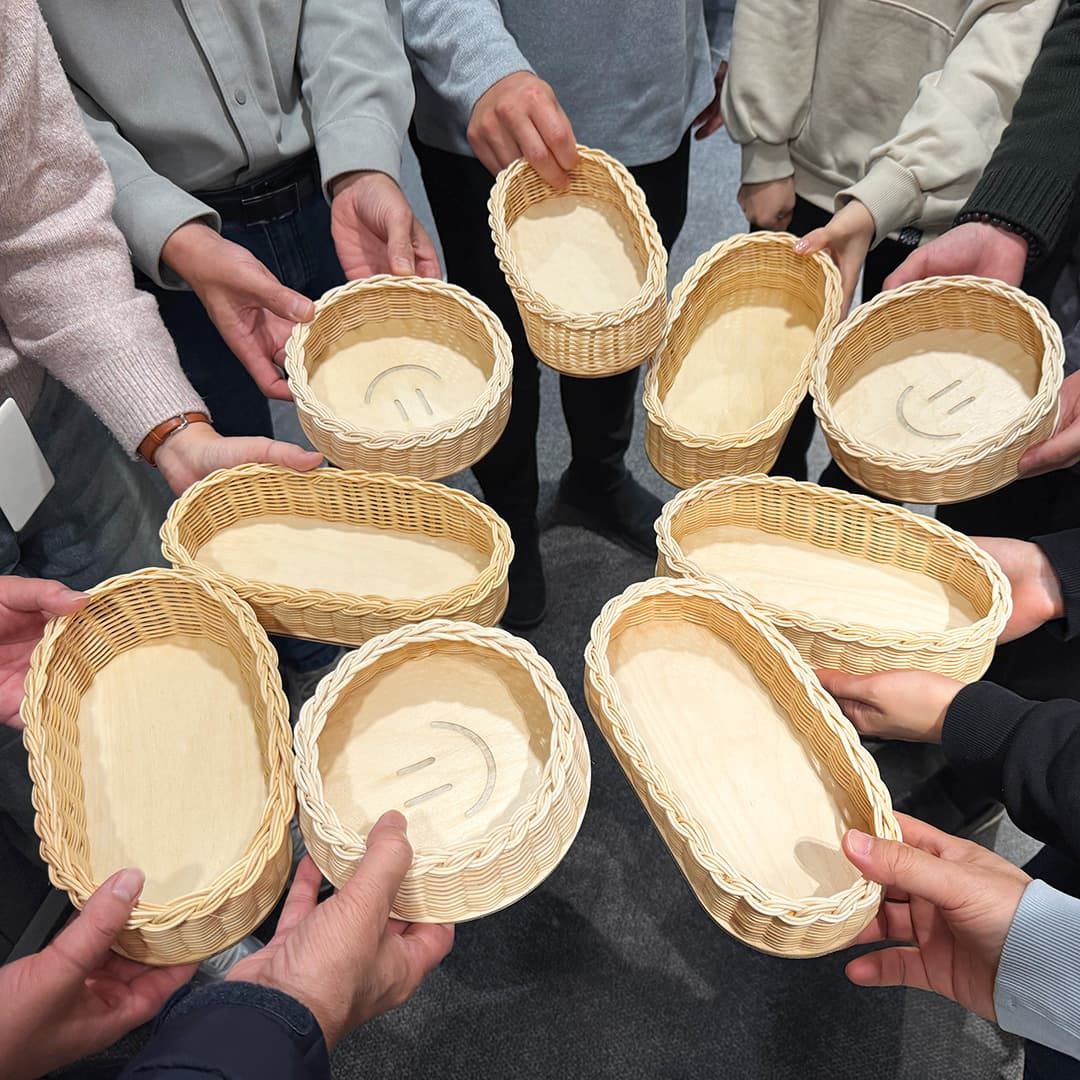 감성 라탄 트레이 바구니 프로그램