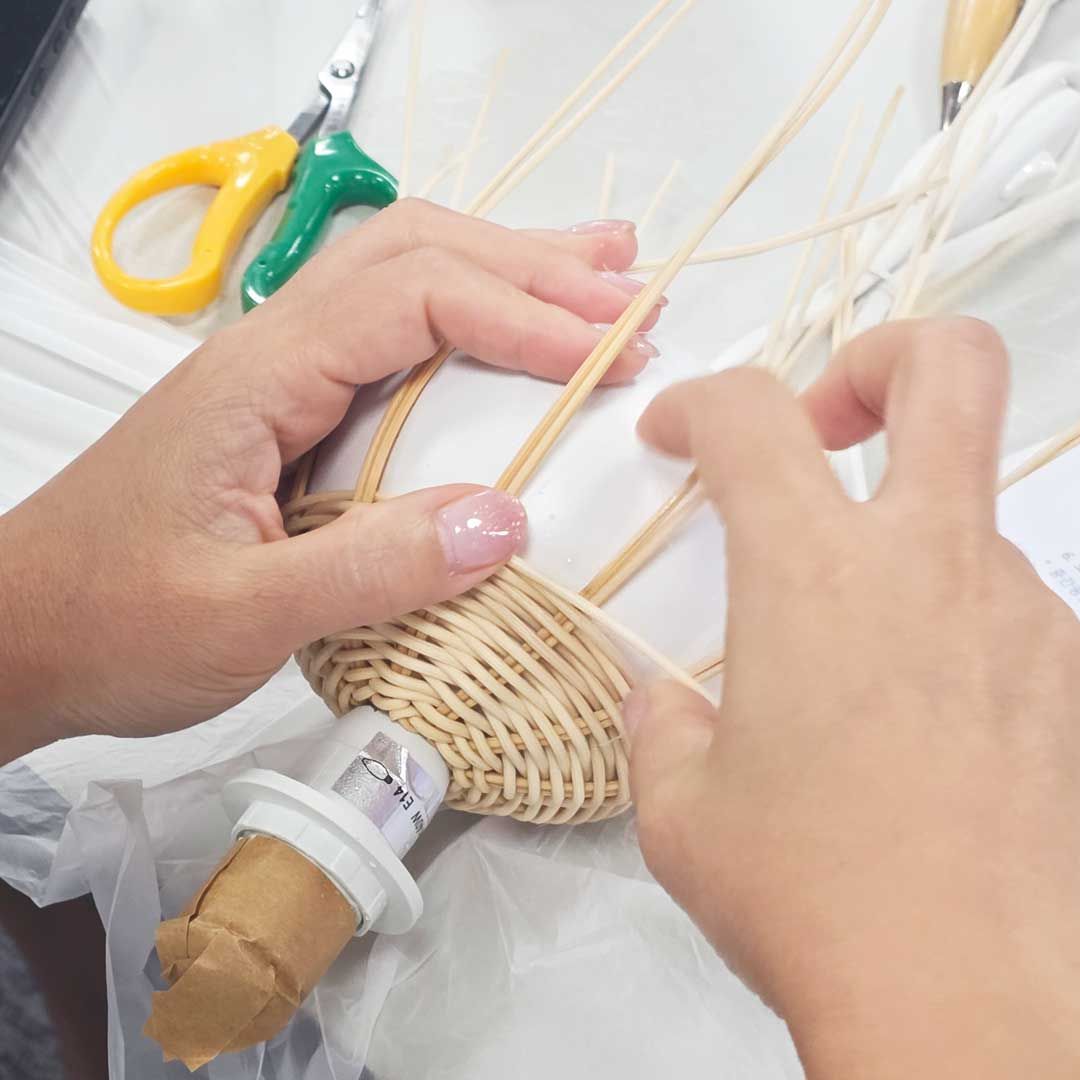 라탄 스탠드 무드등 프로그램 진행 사진 3