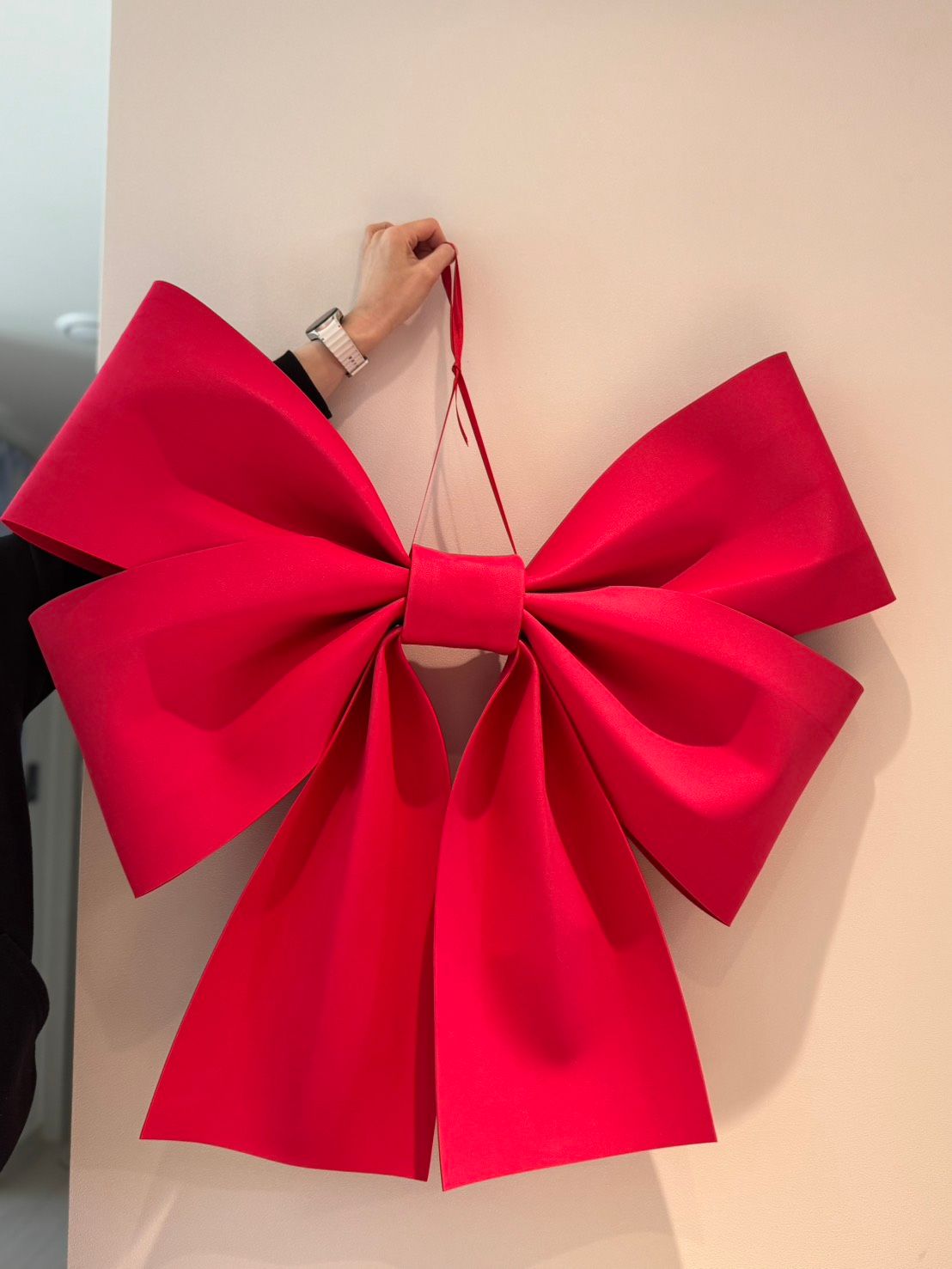 [원데이클래스] 자이언트 리본 인테리어 오브제 제작