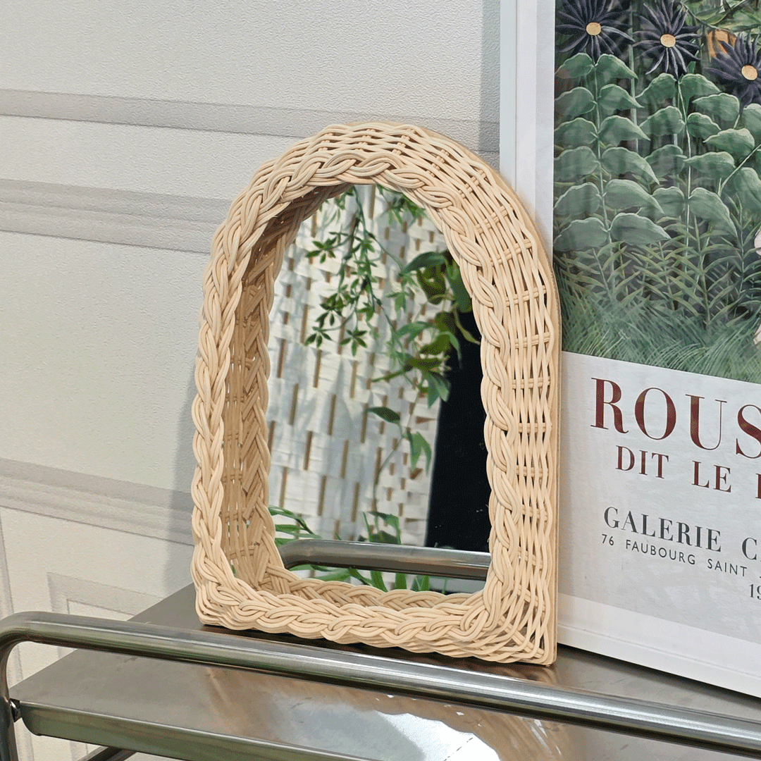 나를 비추는 시간, 라탄 아치형 거울 프로그램 진행 사진 2