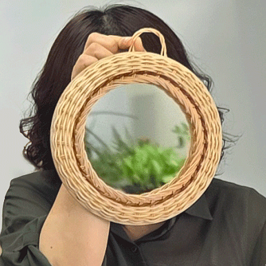 나를 비추는 시간, 라탄 원형 거울 프로그램 진행 사진 3