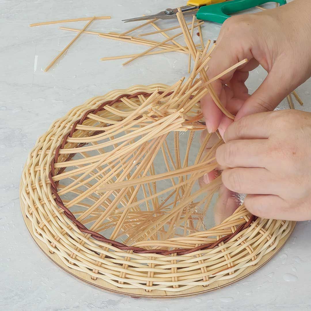 나를 비추는 시간, 라탄 원형 거울 프로그램 상품 이미지 5