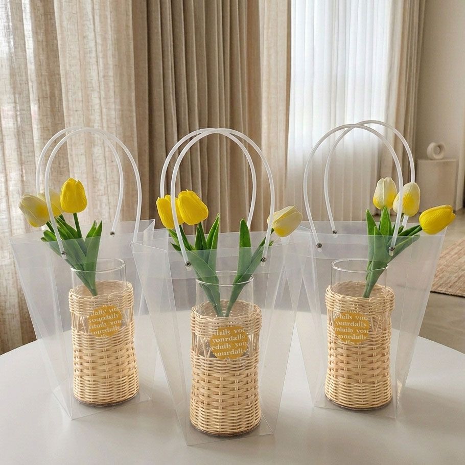 공간에 감성을 채우는, 라탄 화병 꽃병 프로그램 진행 사진 2