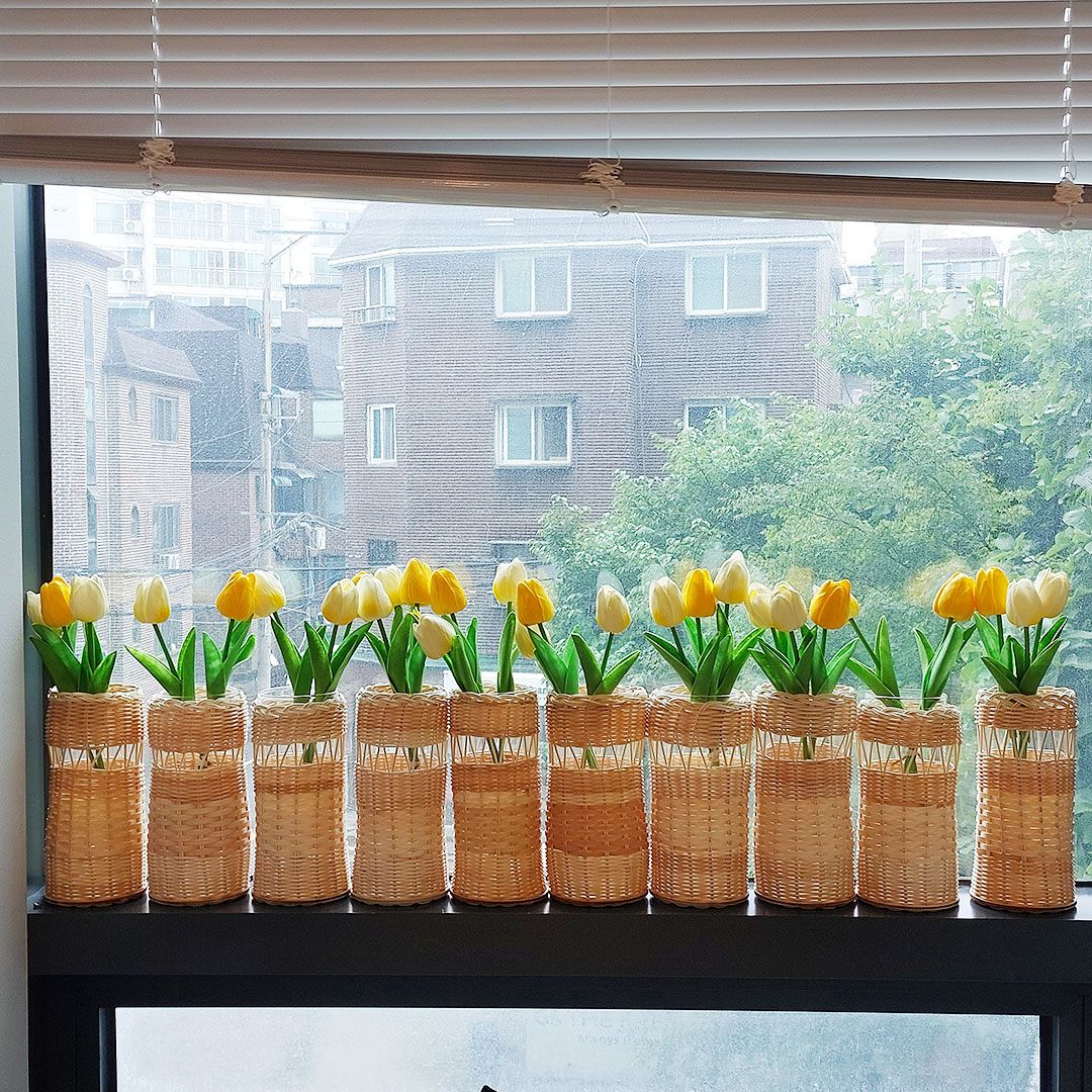 공간에 감성을 채우는, 라탄 화병 꽃병 프로그램 상품 이미지 4