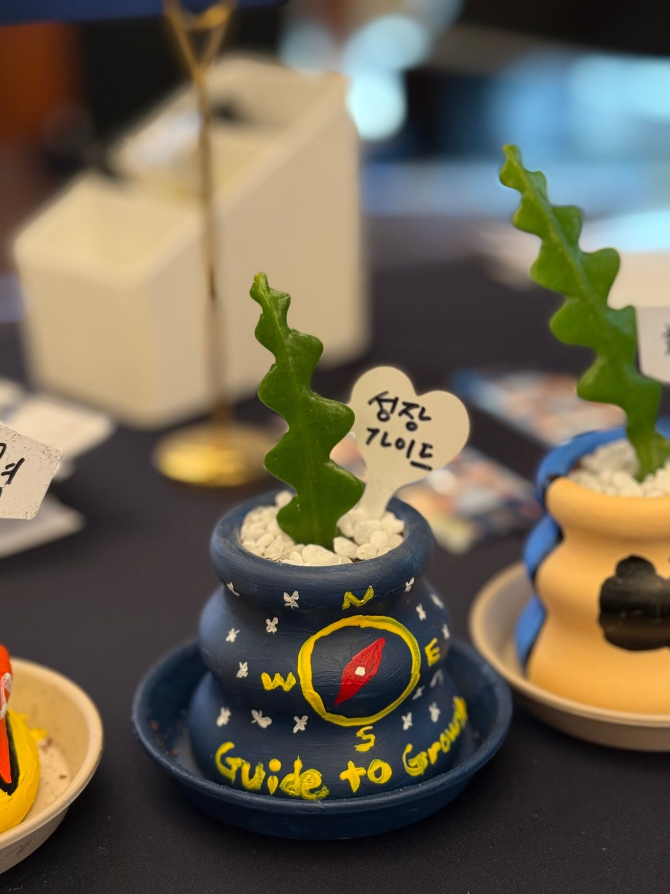 롤모델을 그리고, 나를 심다! 성장 워크샵 플랜트아트 진행 사진 2