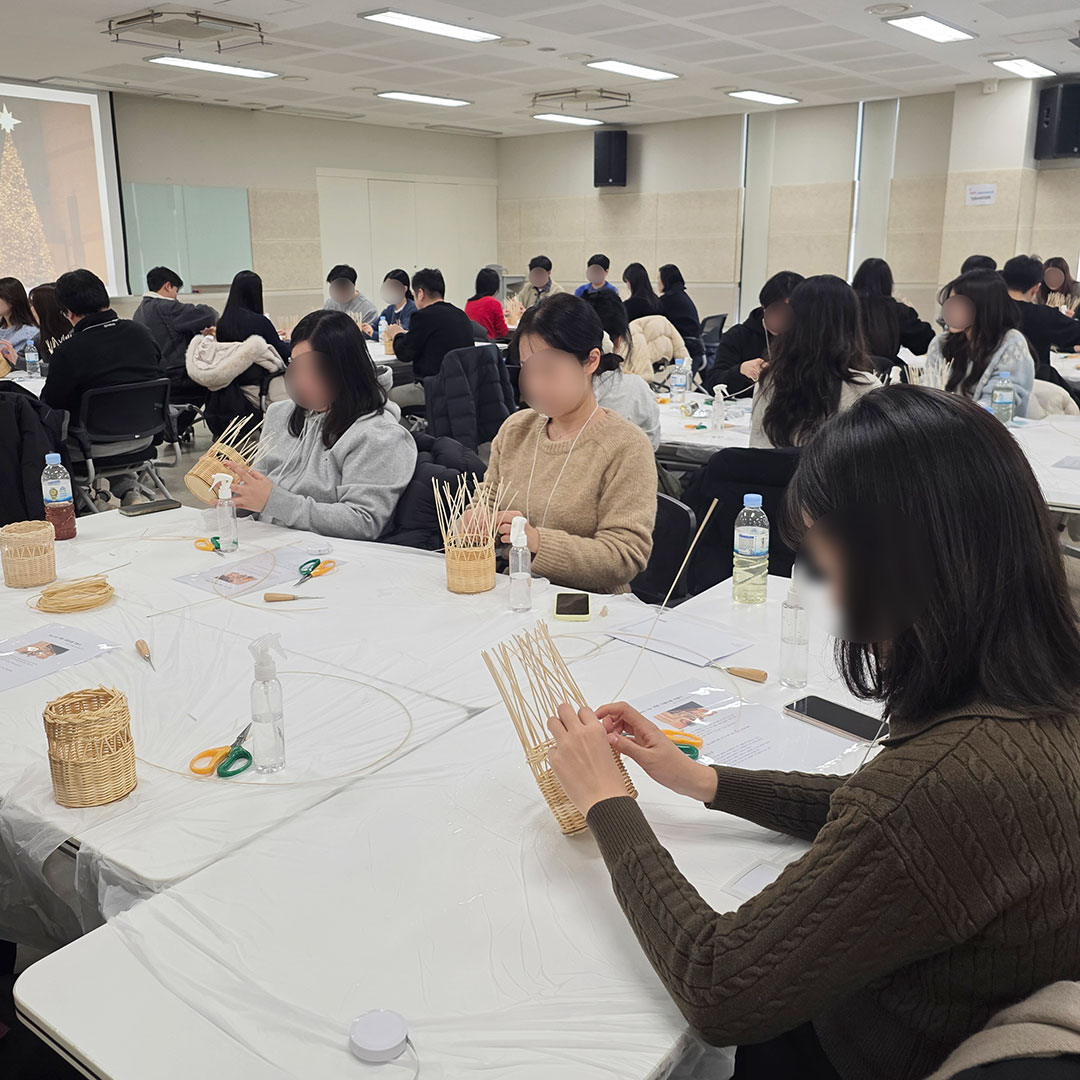 만능 데스크테리어 소품, 라탄 다용도통 프로그램 상품 이미지 5